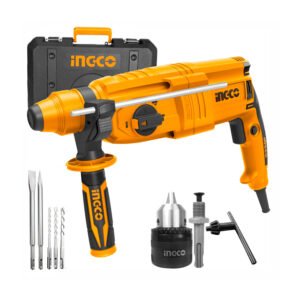 Taladro Rotomartillo 800 W Perfora Concreto Profesional INGCO