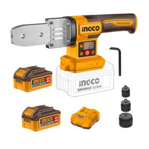 TERMOFUSORA INALAMBRICA 20V + 2BAT 4.0AH + CARGADOR INGCO