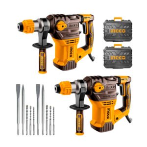 Pack 2 Rotomartillos 1500w Ingco + 2 Maletines