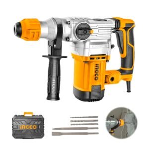 Rotomartillo Eléctrico 1500w Ingco Sds Plus 4 Funciones