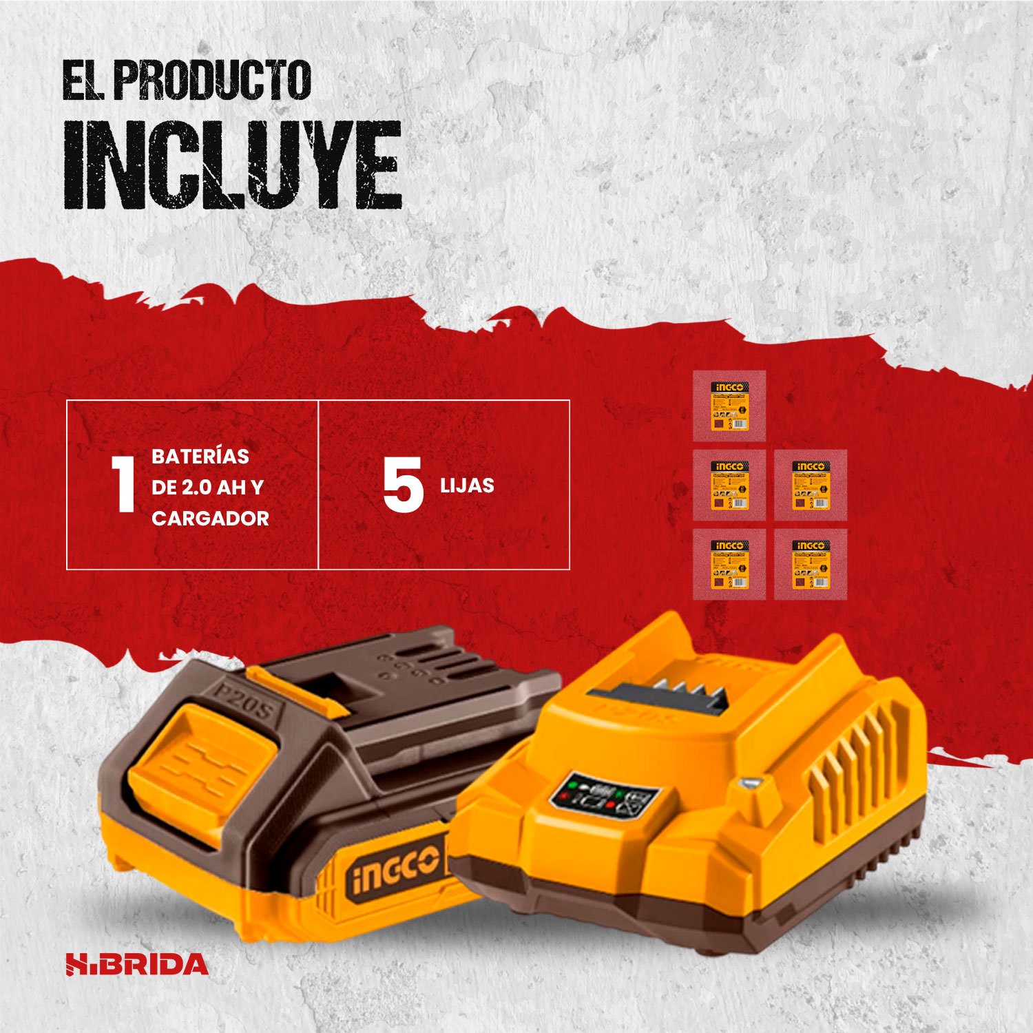 Lijadora Orbital 20 V Lijas+ Taladro 20 V+ Sierra Circular 20 V – vista 2