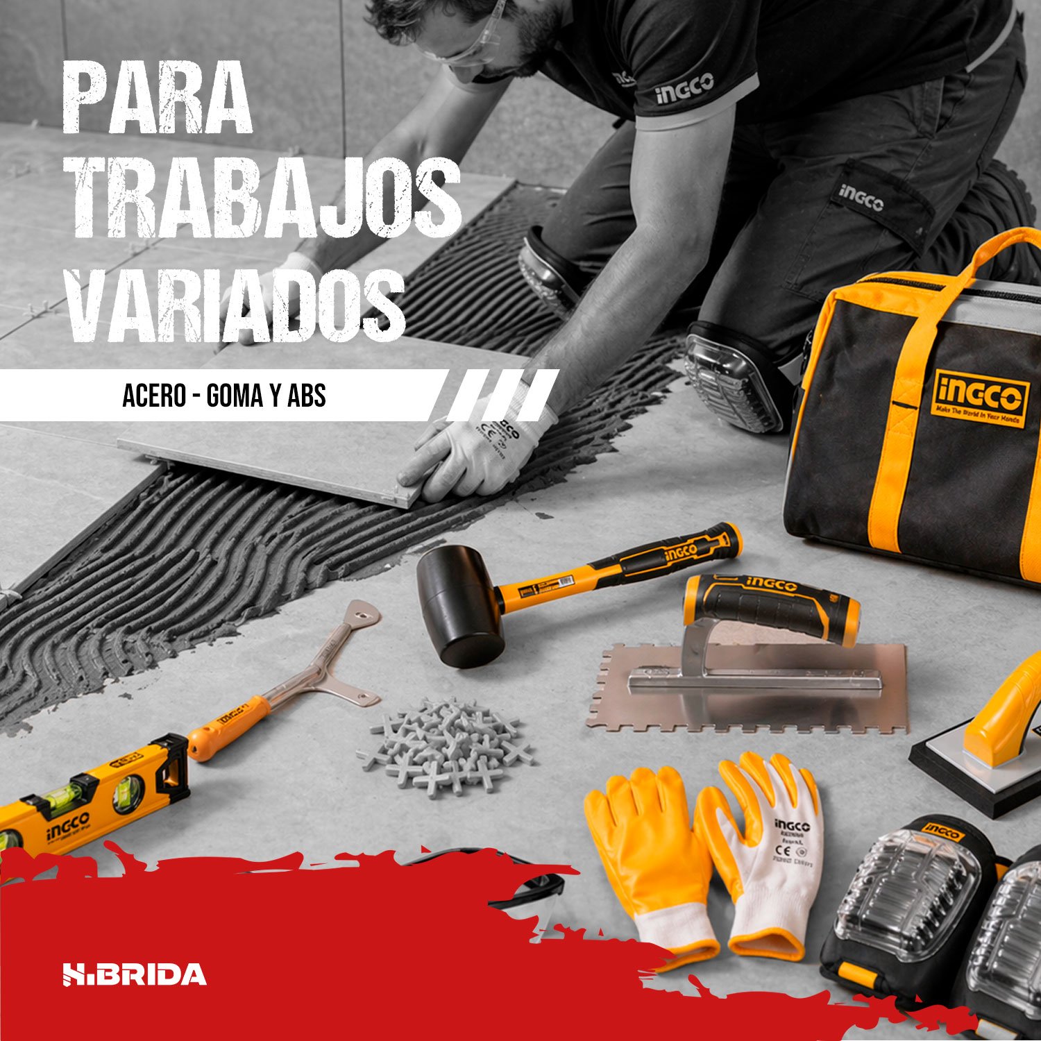 Set De Herramientas De Construcción + 1 Maleta De Transporte – vista 3