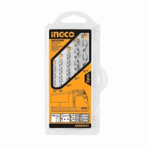 Brocas Mechas Concreto Pared Set 5 Pzas INGCO
