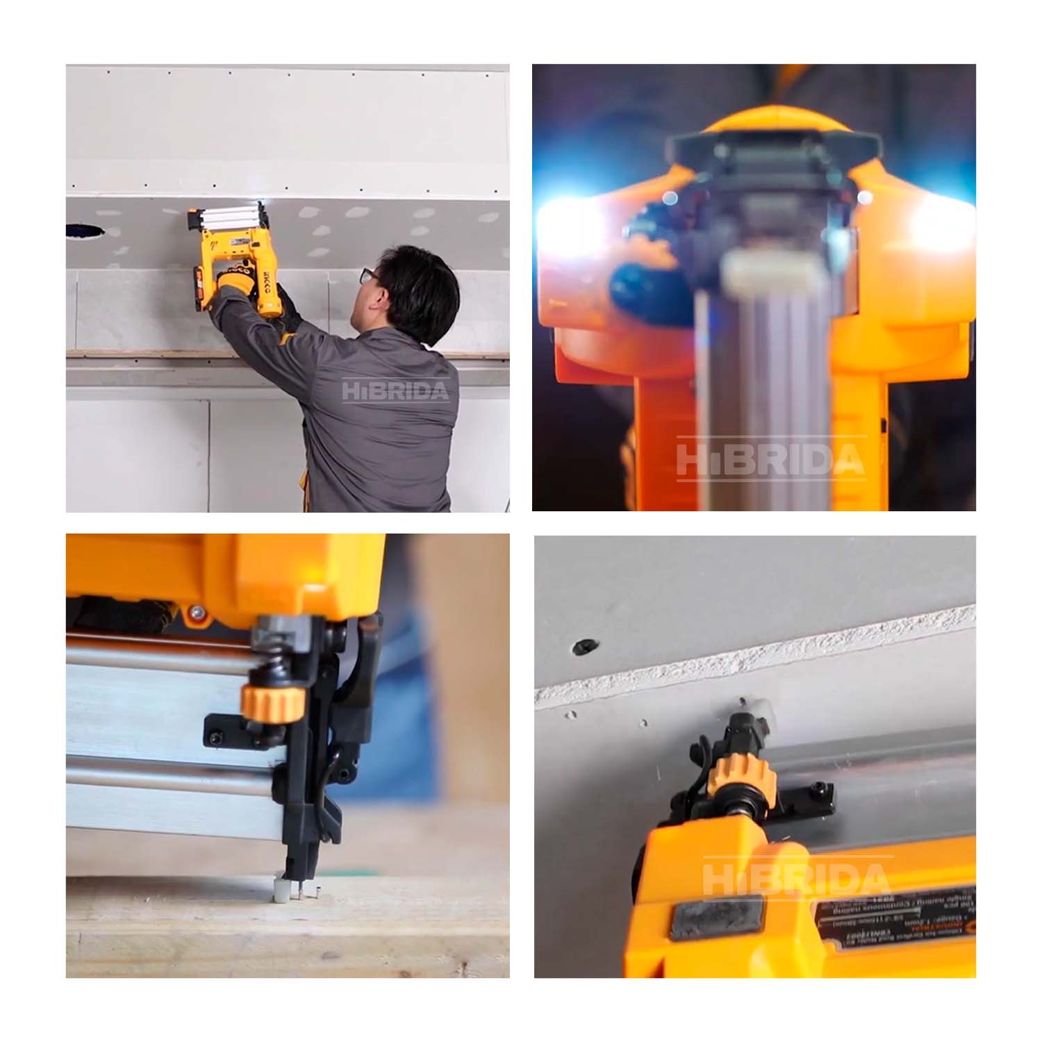 Clavadora Inalámbrica 20 V Batería Y Cargador INGCO – vista 3