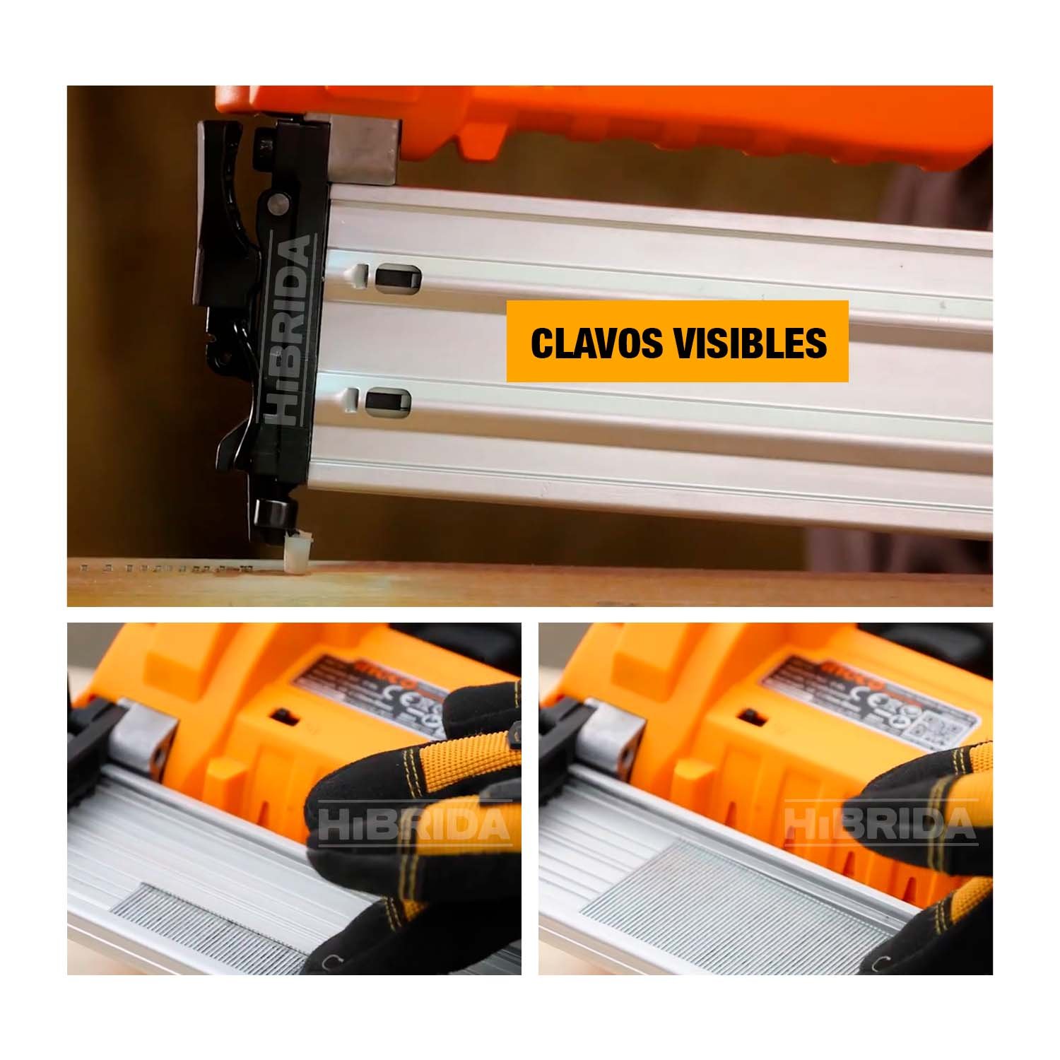 Clavadora Inalámbrica 20 V Batería Y Cargador INGCO – vista 7