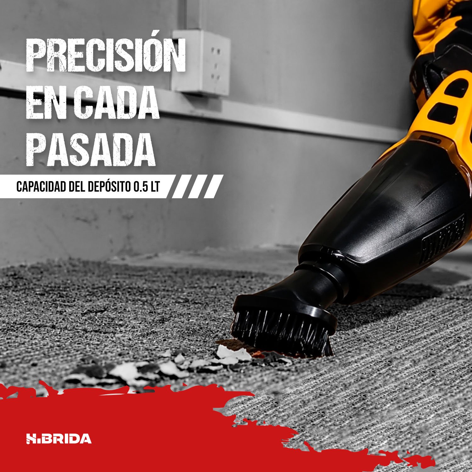 Combo Lijadora Inalámbrica + Aspirador + Guantes INGCO – vista 4