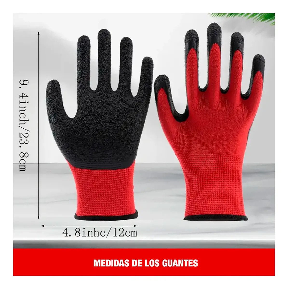 Motosierra INGCO 20 V + Desbrozadora Jardinería 1bat + Guante – vista 8