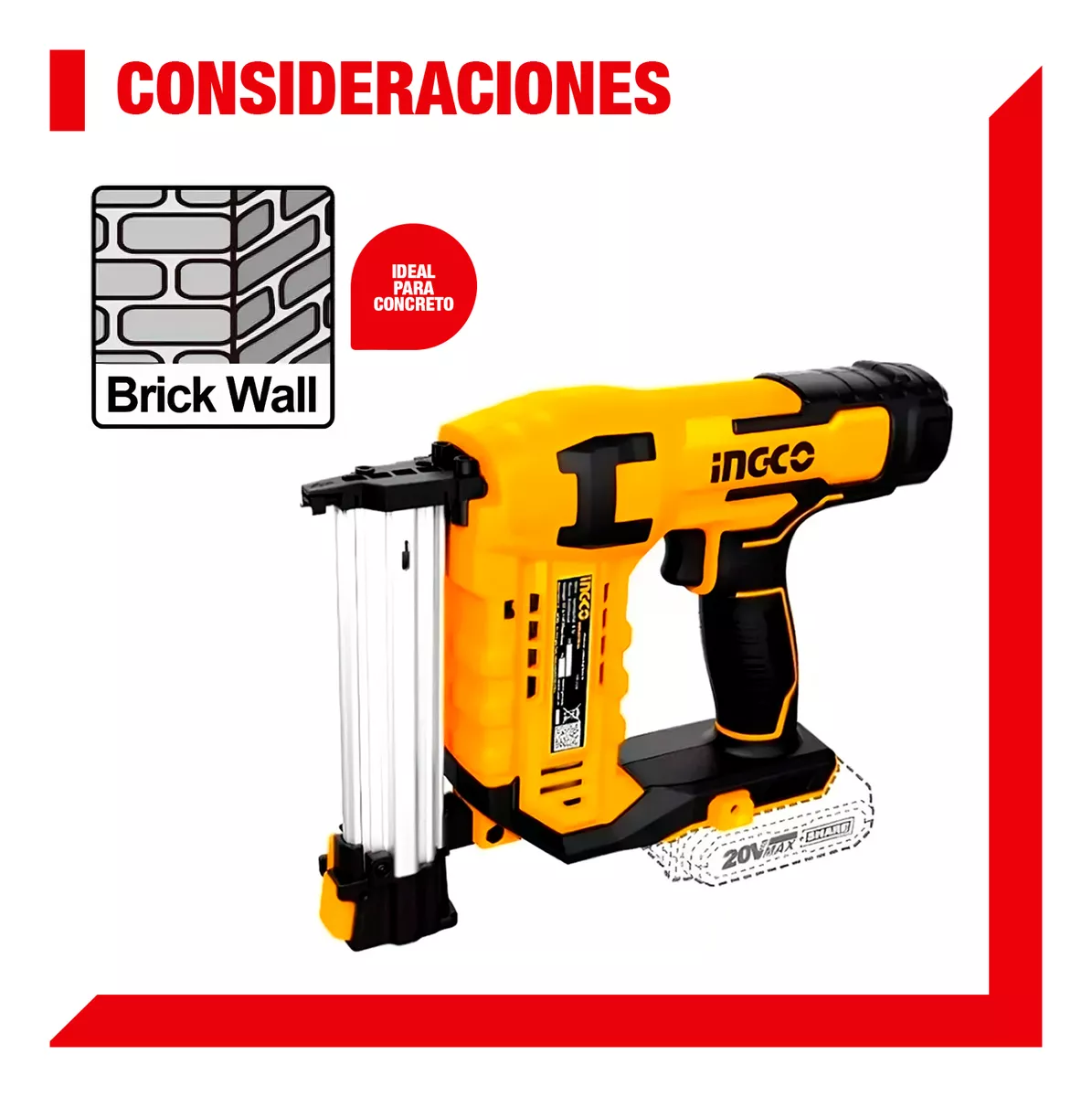 Concreto, Clavadora 1 Bat 1 Cargador – vista 9