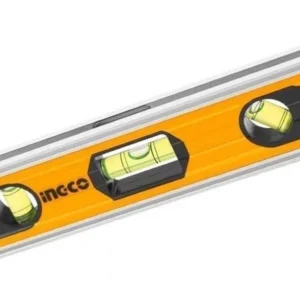 Nivel Magnético INGCO 225 mm con Regla para Albañil