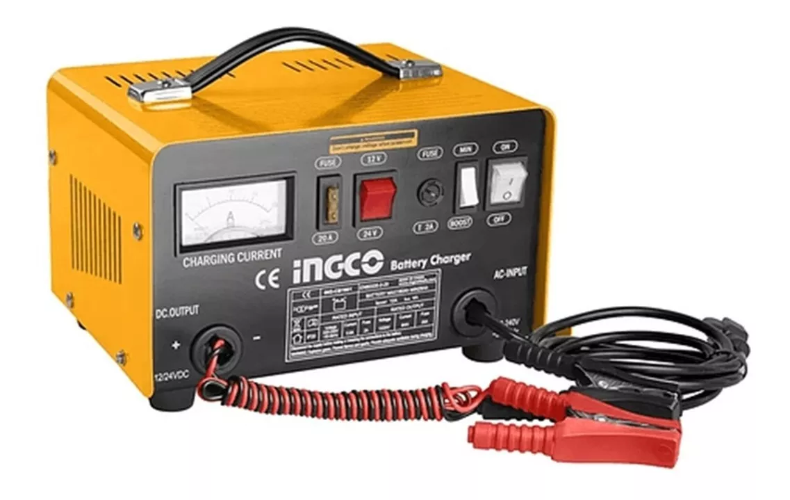 Cargador de Batería 12 V/24 V para Autos y Motos