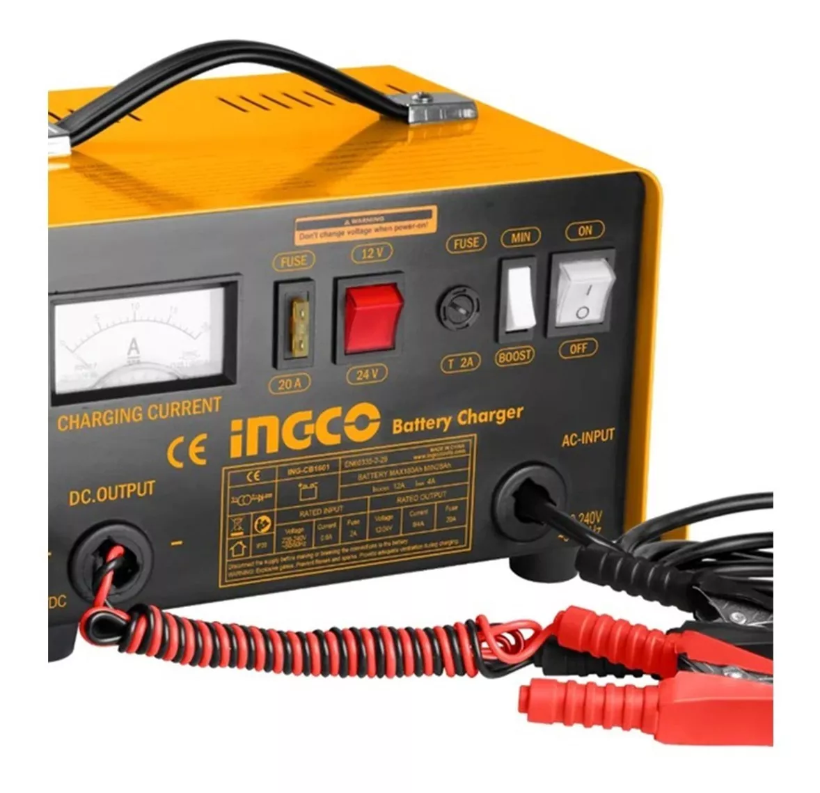 Cargador de Batería 12 V/24 V para Autos y Motos – vista 3
